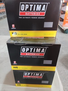 OPTIMA배터리H6    옵티마배터리H6  옵티마배터리 옐로우탑H6 DIN타입AGM