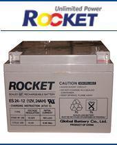 ES24 12 12V 24AH AGM 세방전지 ROCKET 산업용축전지