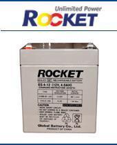 ES4 12 12V 4AH AGM 세방전지 ROCKET 산업용축전지