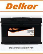 Hi-Ca80-12 12V 80AH MF80 델코 Delkor 산업용배터리
